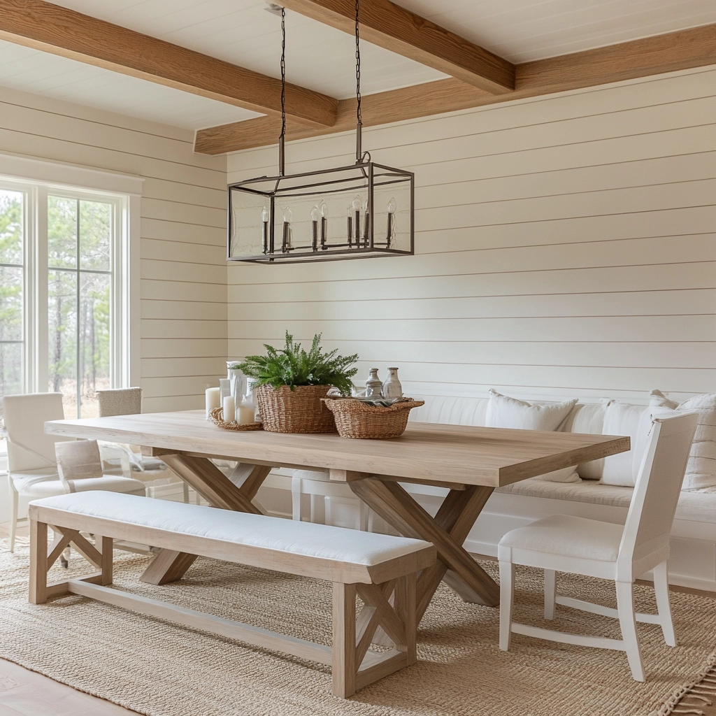 Modern Farmhouse Dining Room Ideas 51