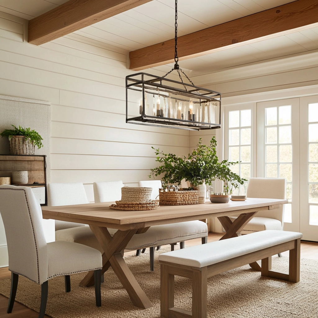 Modern Farmhouse Dining Room Ideas 59