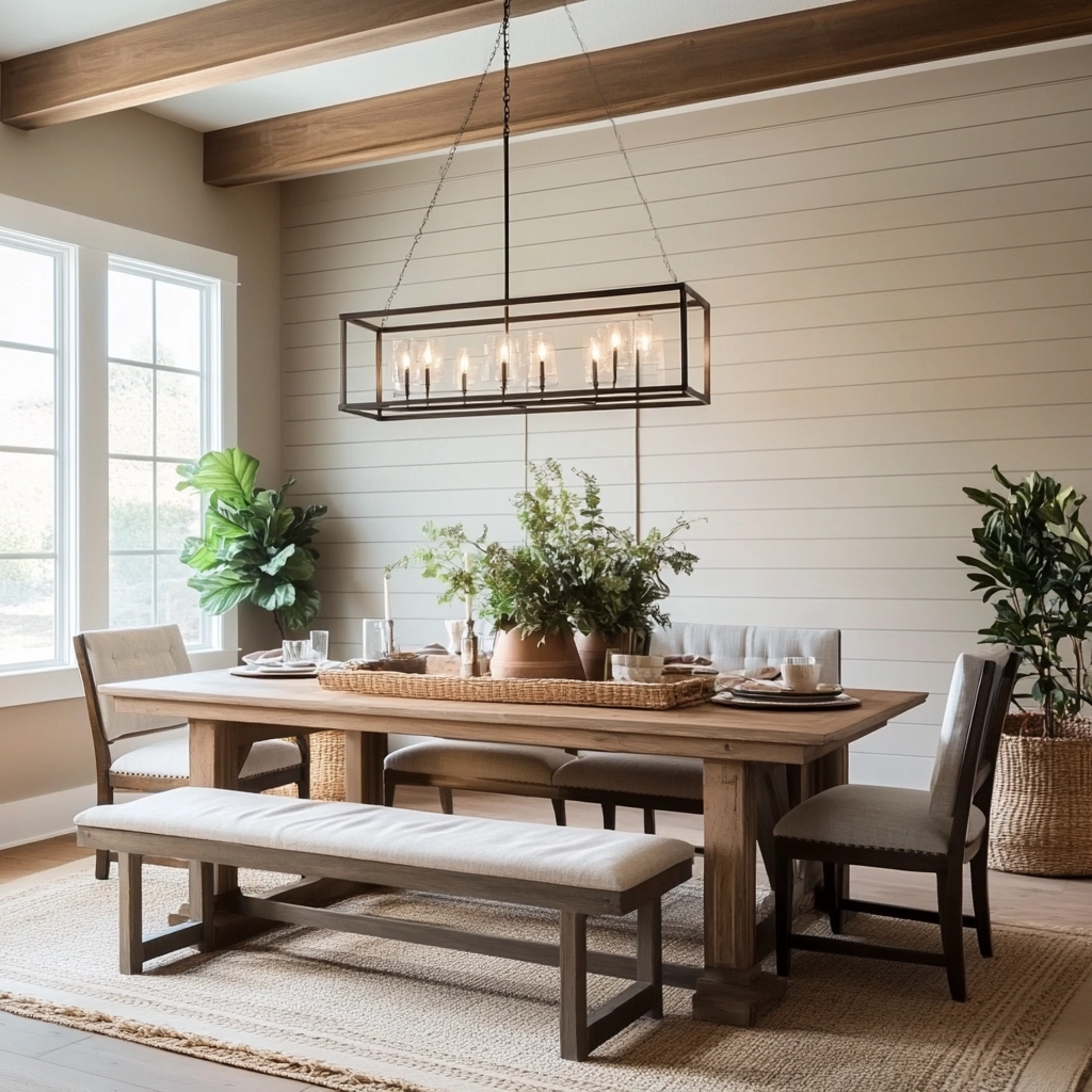 Modern Farmhouse Dining Room Ideas 69