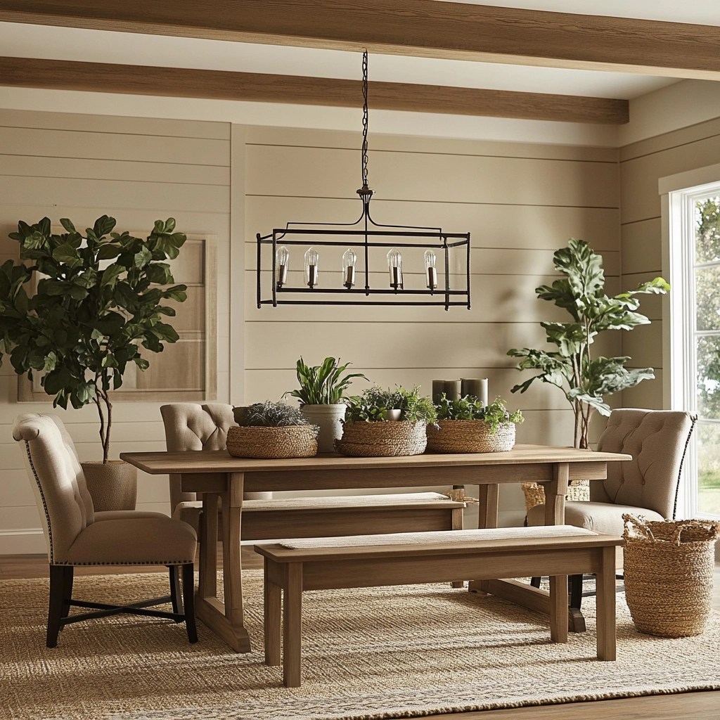 Modern Farmhouse Dining Room Ideas 72