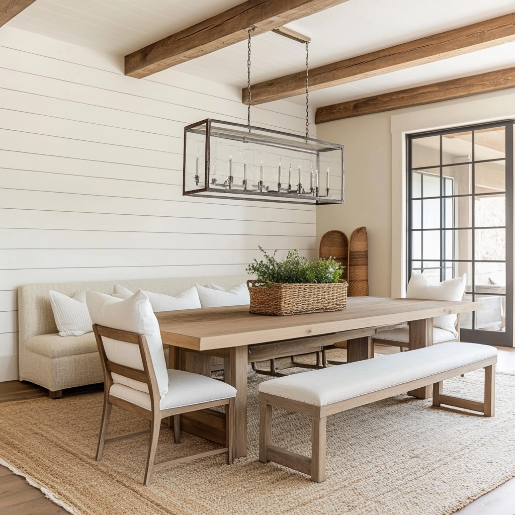 Modern Farmhouse Dining Room Ideas 76