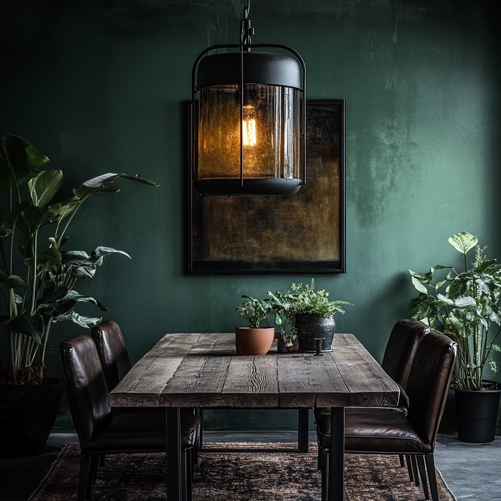 Moody Dining Room Ideas 11