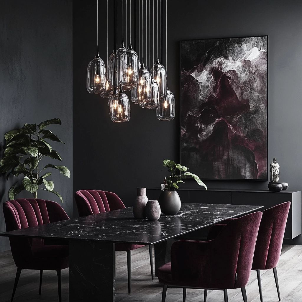 Moody Dining Room Ideas 14