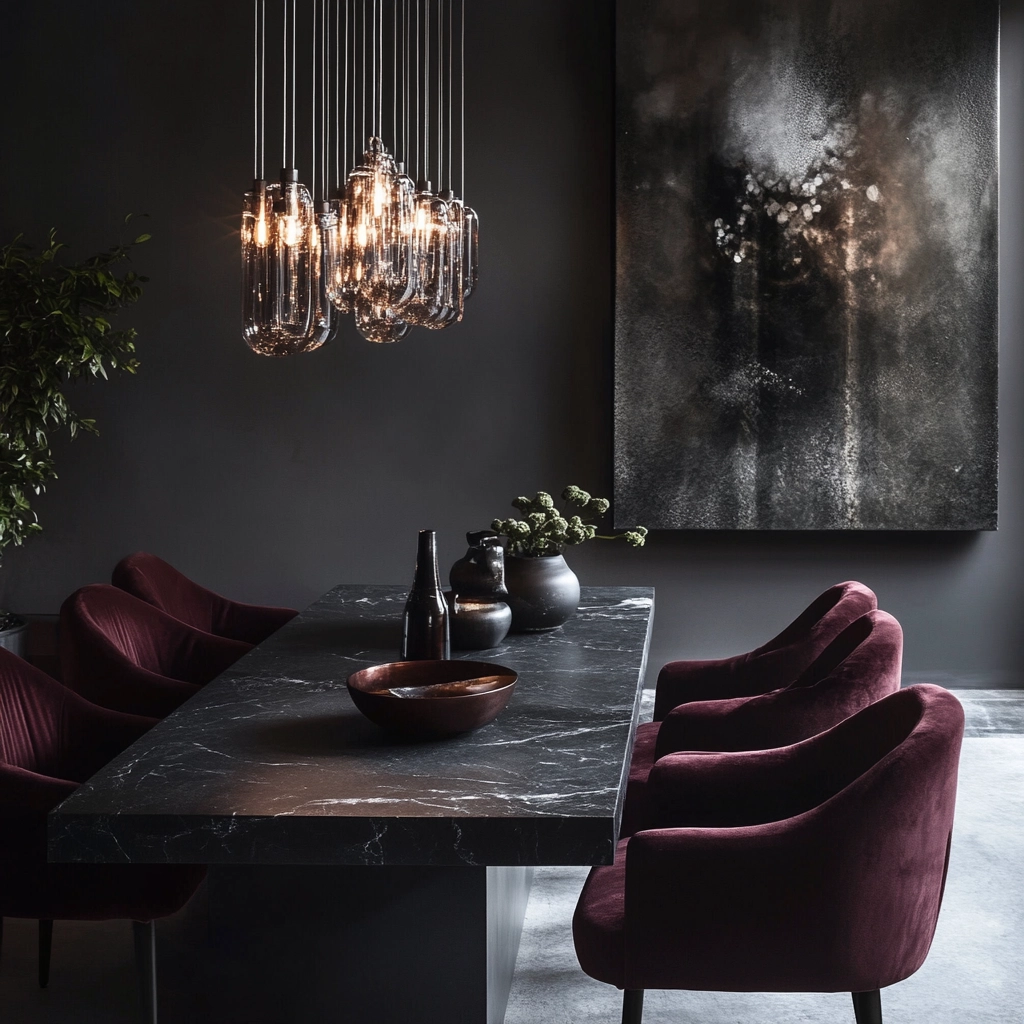 Moody Dining Room Ideas 16