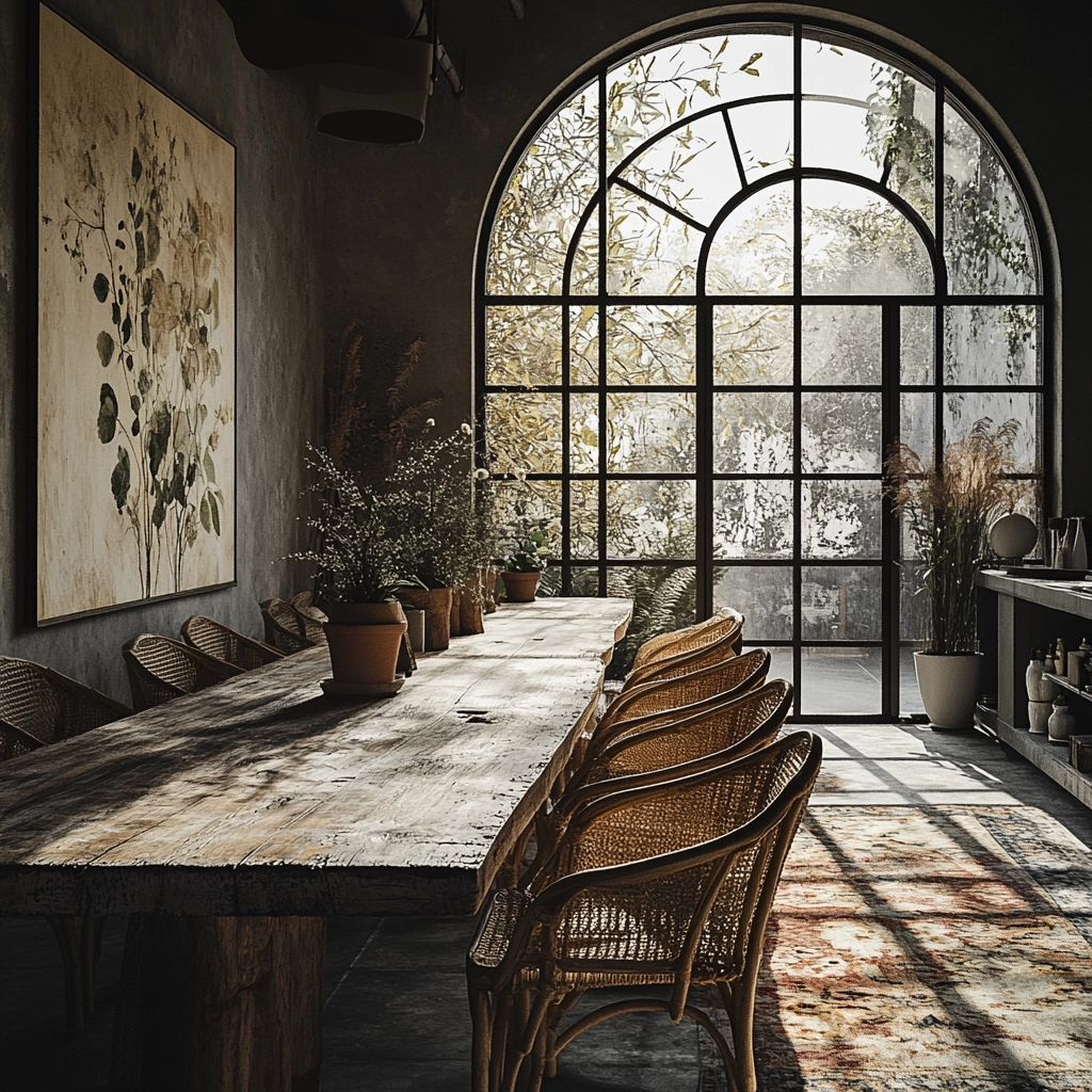 Moody Dining Room Ideas 18