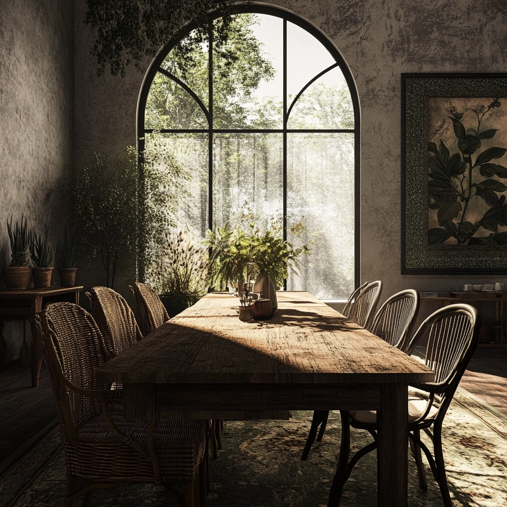 Moody Dining Room Ideas 41