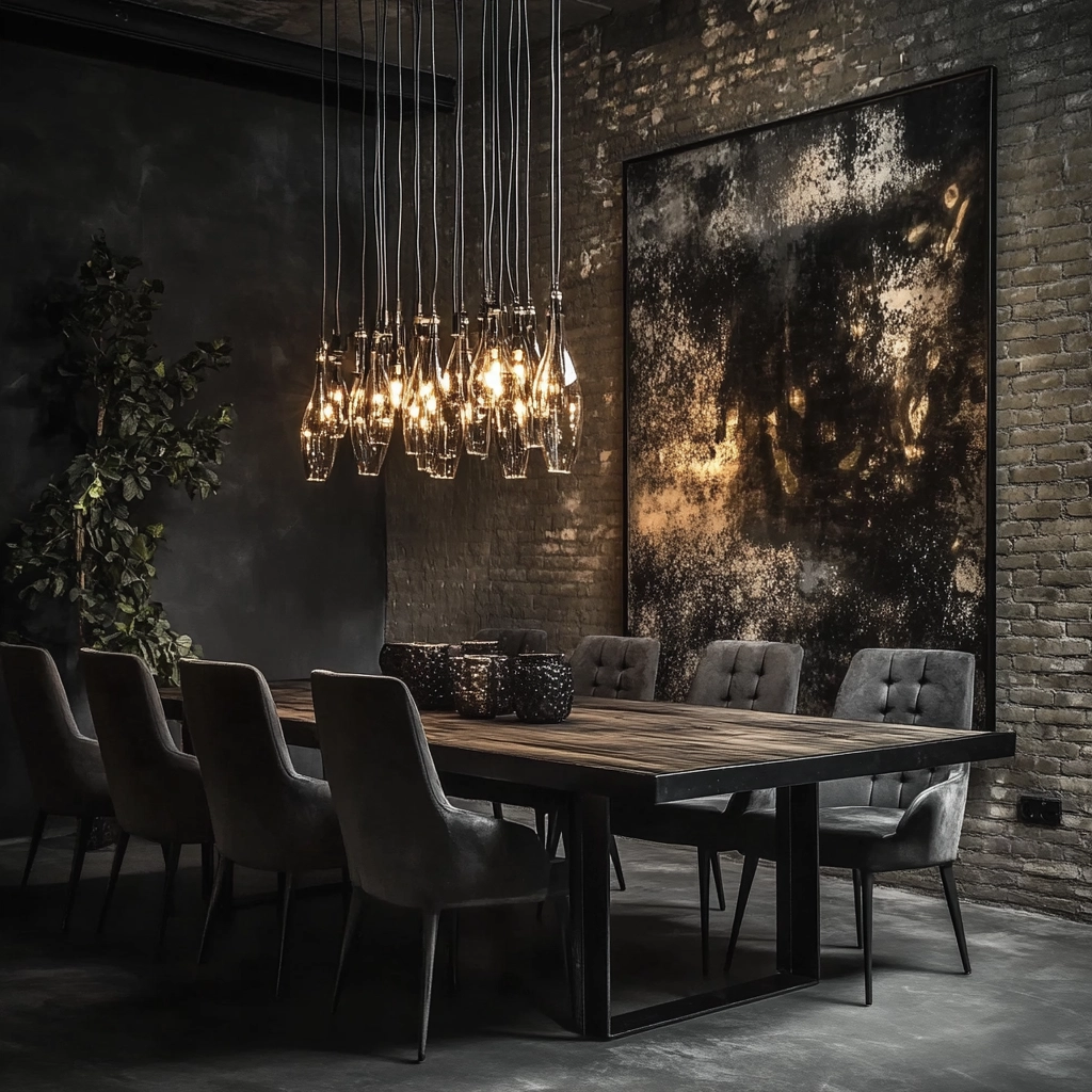 Moody Dining Room Ideas 46