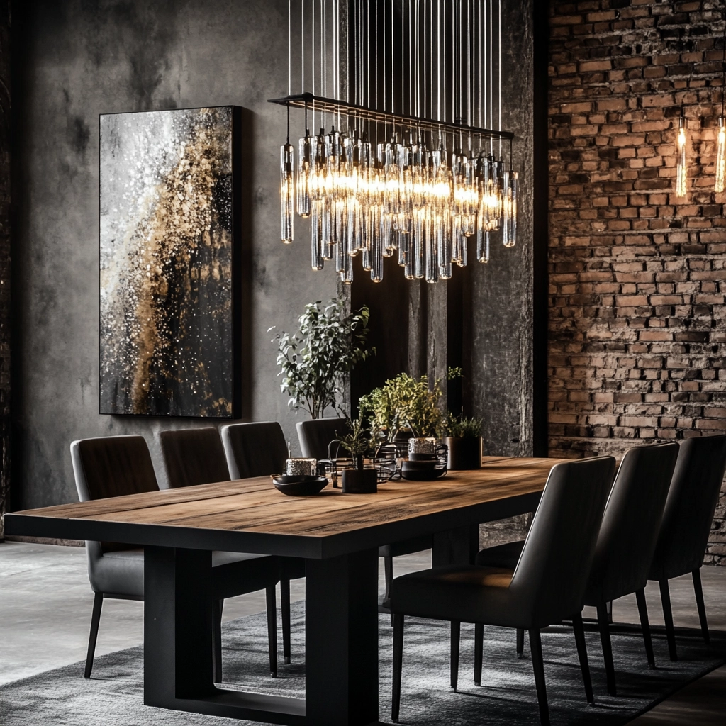 Moody Dining Room Ideas 64