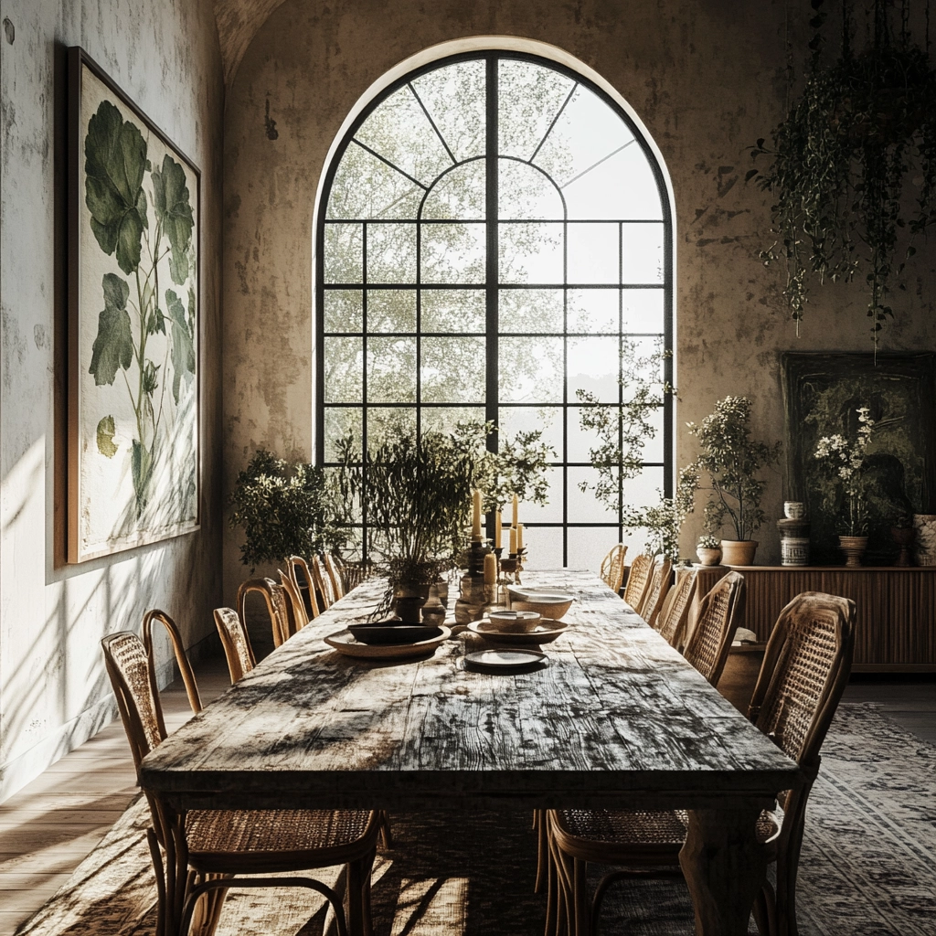 Moody Dining Room Ideas 73