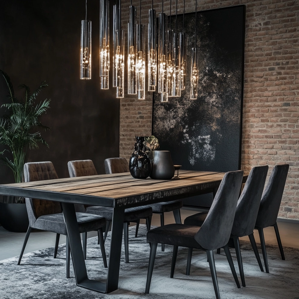 Moody Dining Room Ideas 80