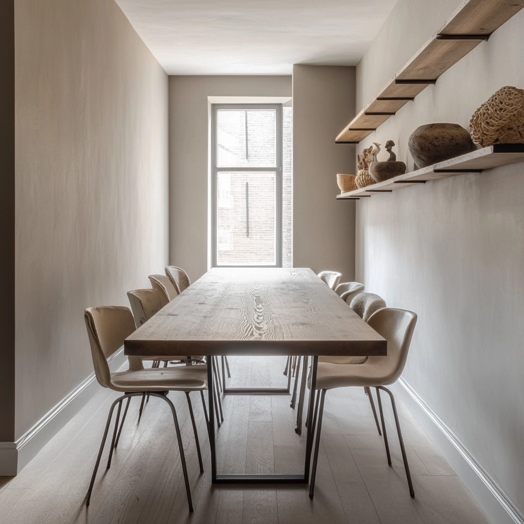 Narrow Dining Room Ideas 1