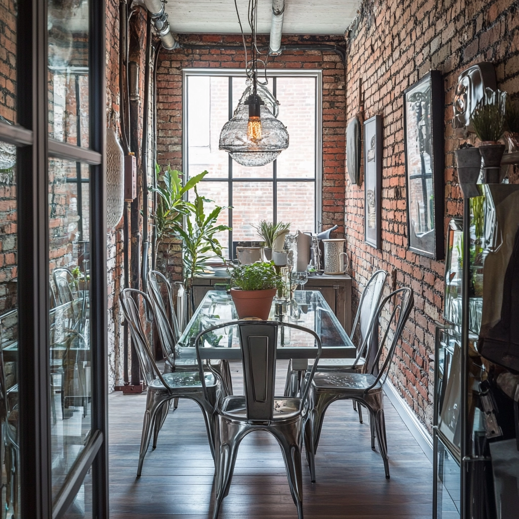 Narrow Dining Room Ideas 13