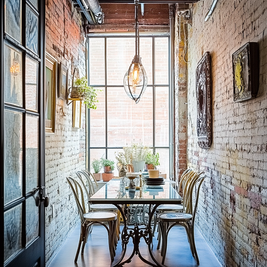 Narrow Dining Room Ideas 15