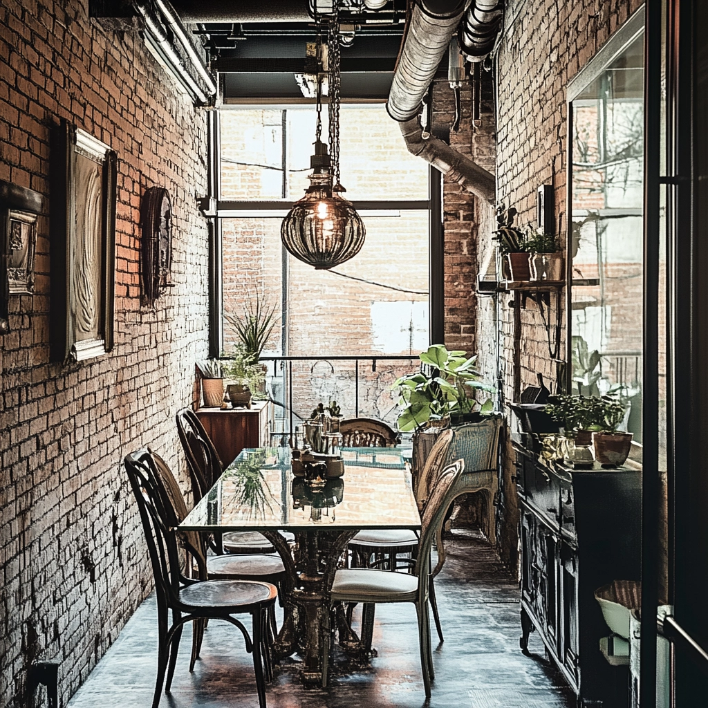 Narrow Dining Room Ideas 16