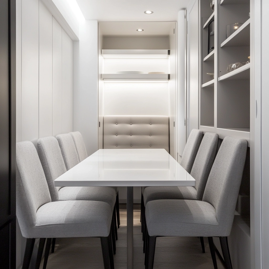 Narrow Dining Room Ideas 17