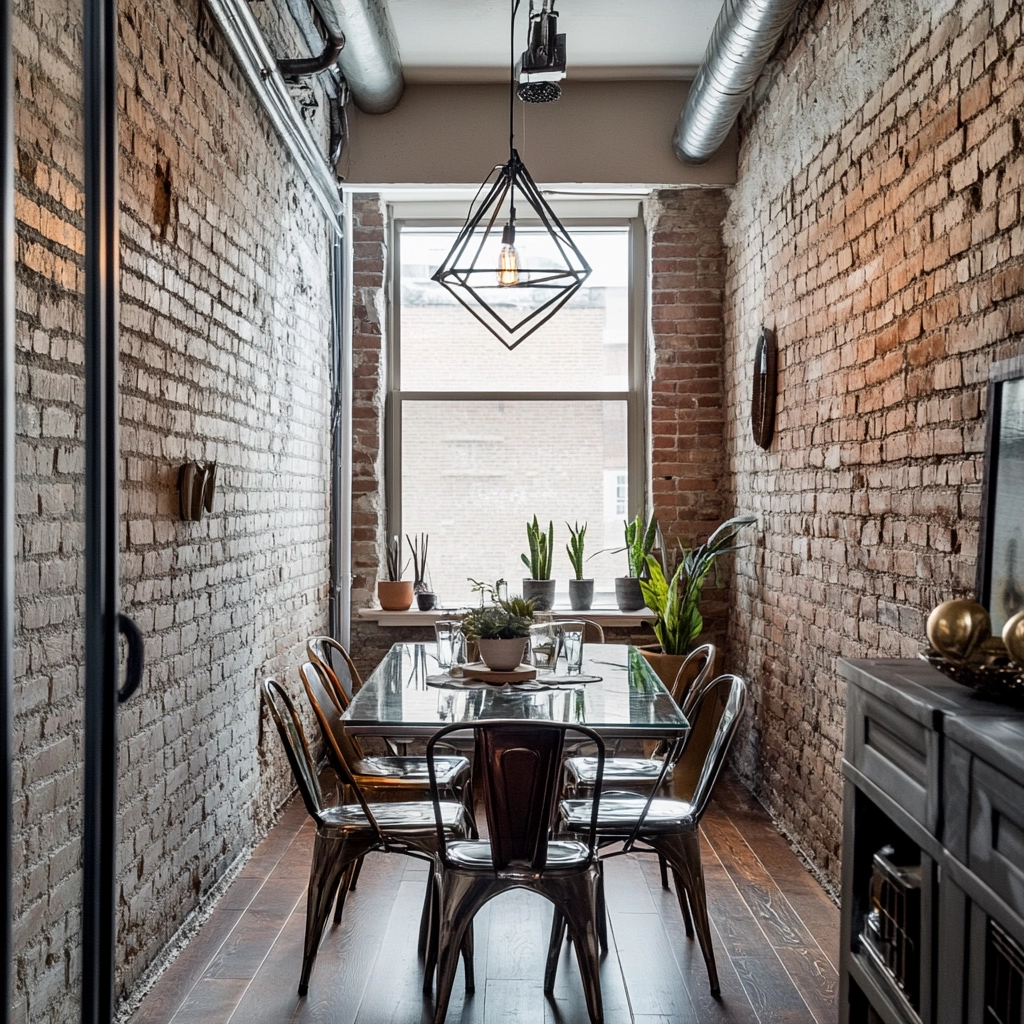 Narrow Dining Room Ideas 56