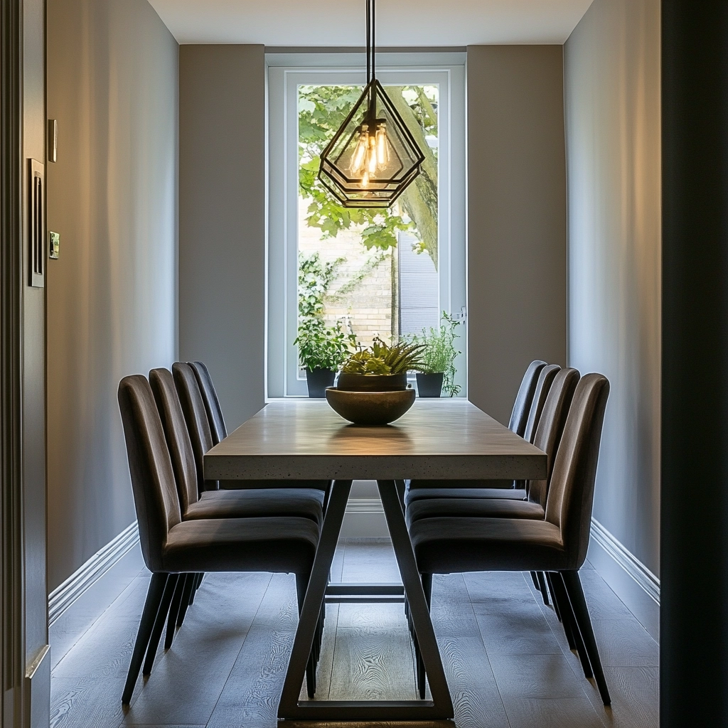 Narrow Dining Room Ideas 75