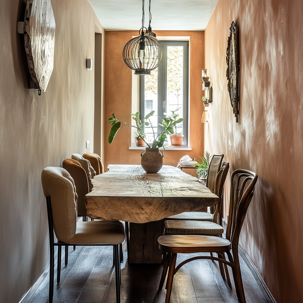 Narrow Dining Room Ideas 77