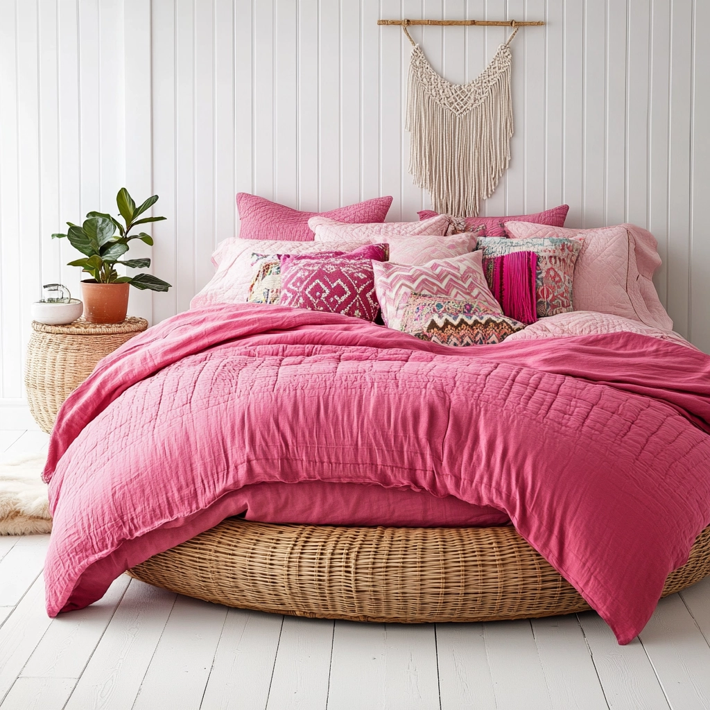 Pink Bedroom Ideas 14