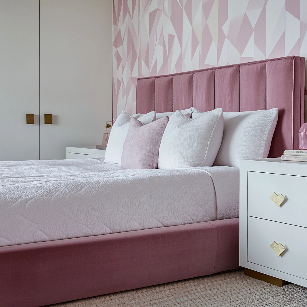 Pink Bedroom Ideas 30