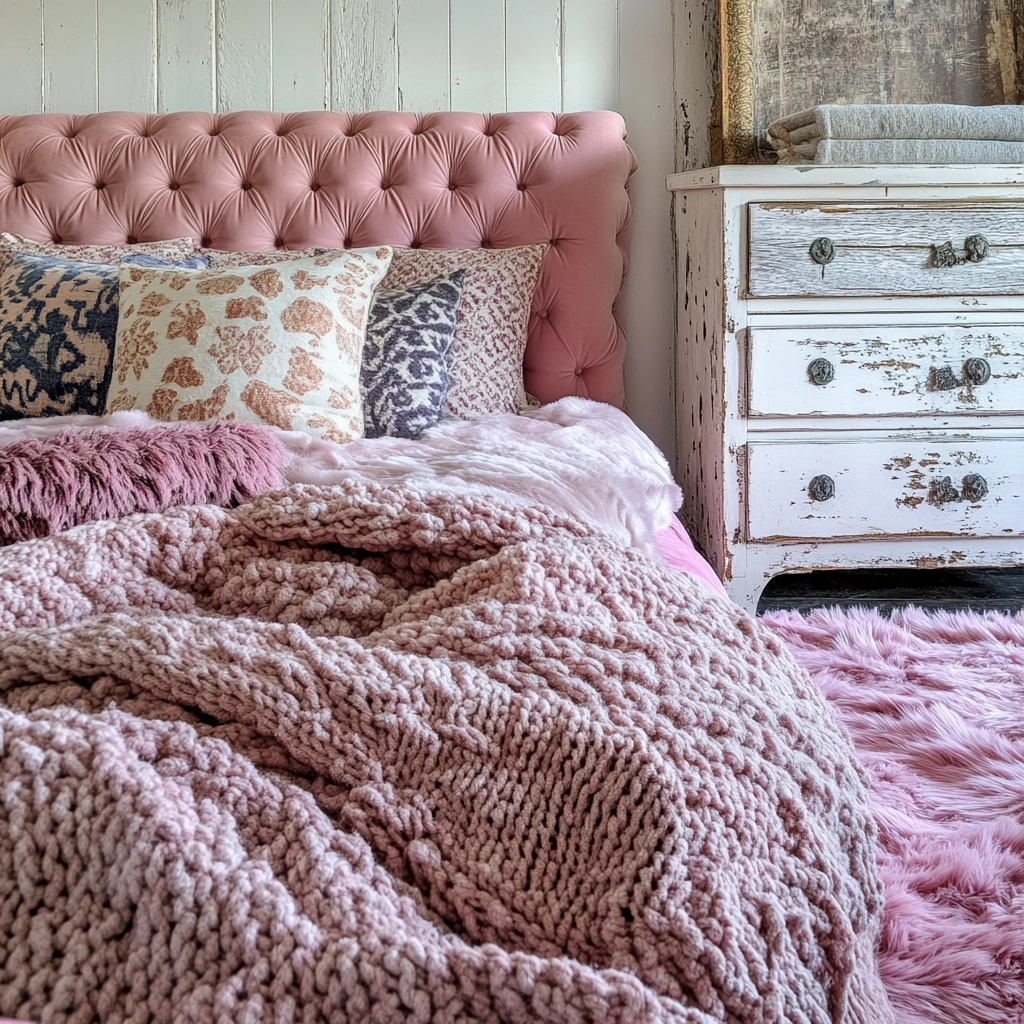 Pink Bedroom Ideas 33
