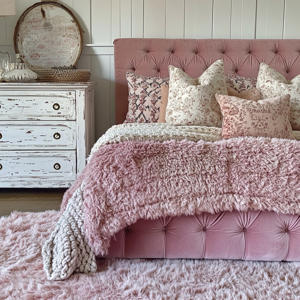 Pink Bedroom Ideas 34
