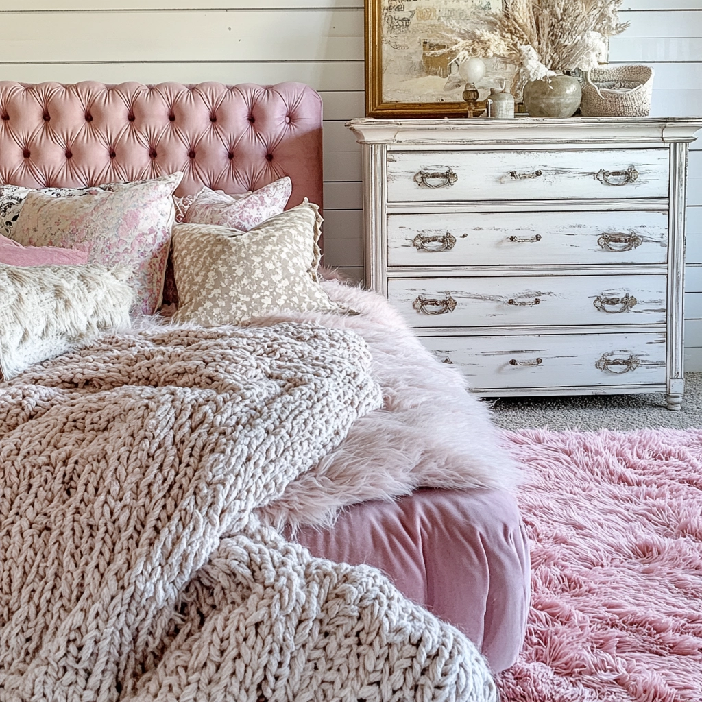 Pink Bedroom Ideas 35