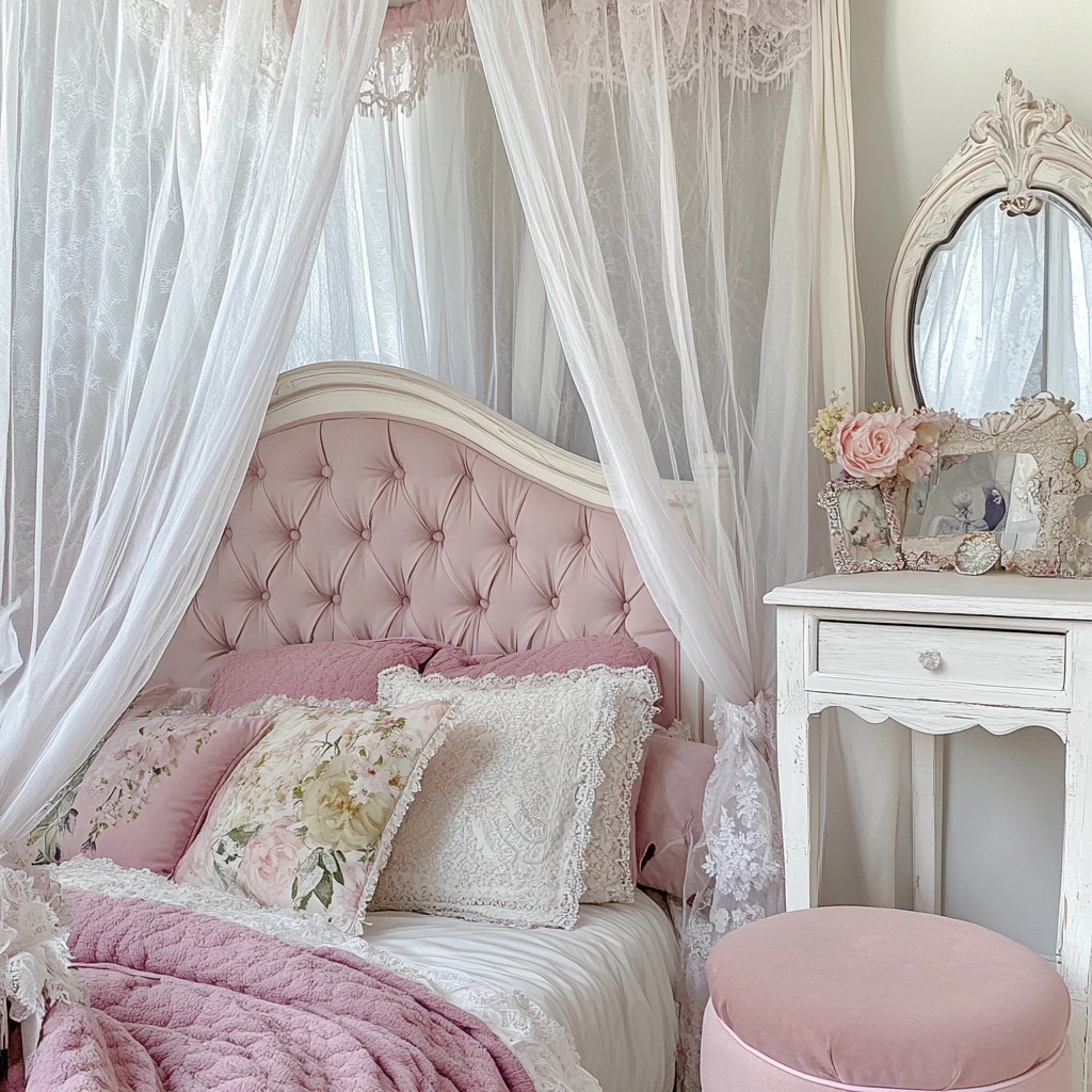 Pink Bedroom Ideas 42