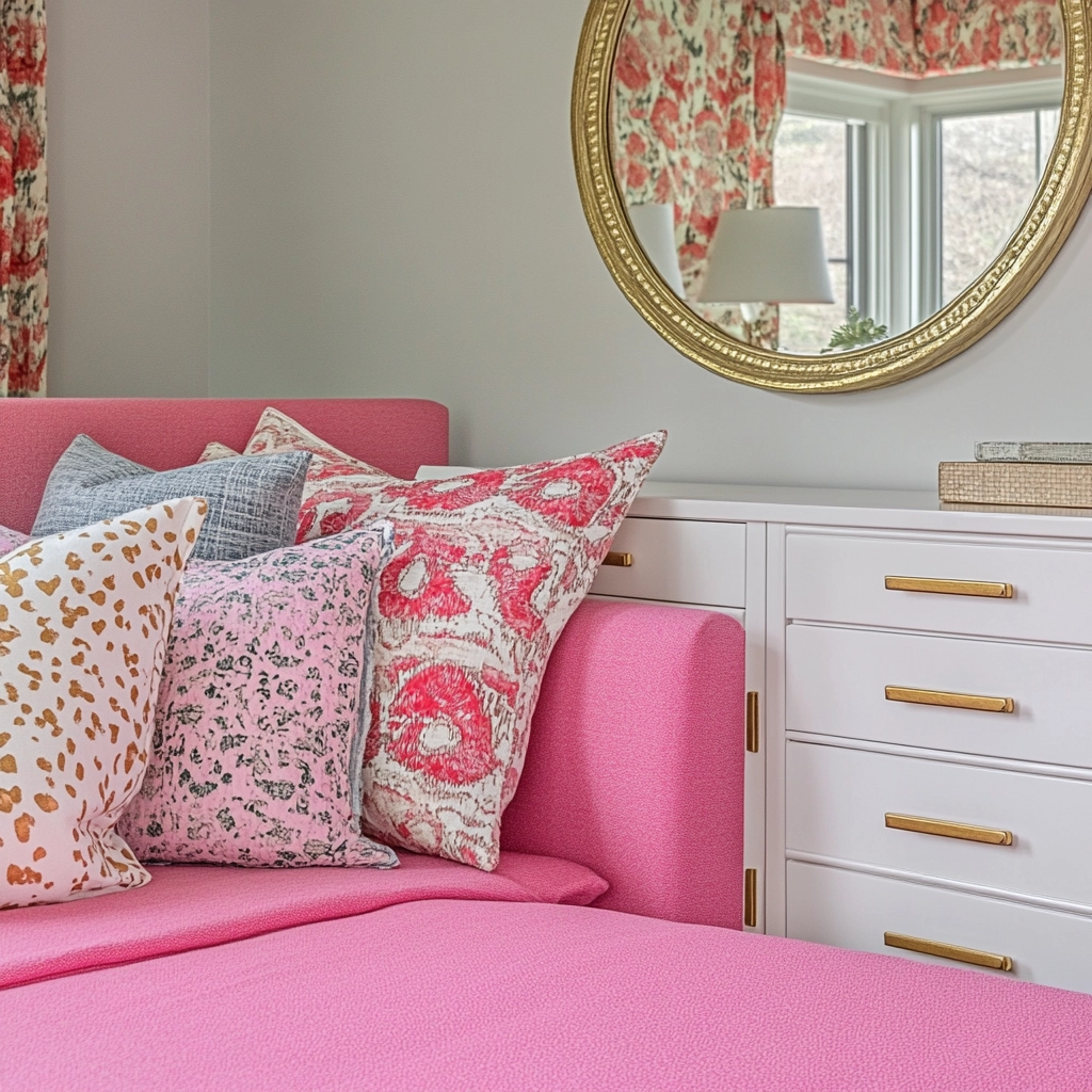 Pink Bedroom Ideas 45