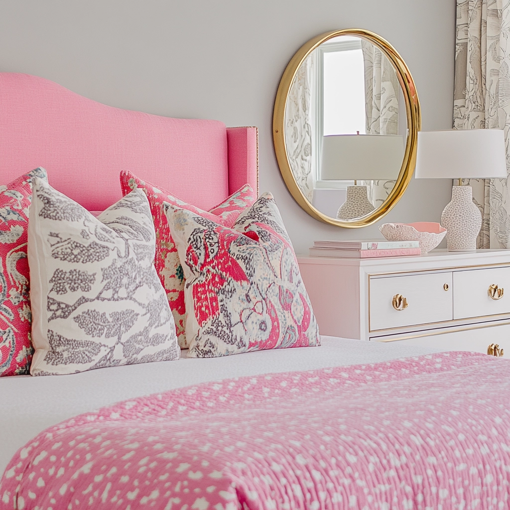 Pink Bedroom Ideas 48