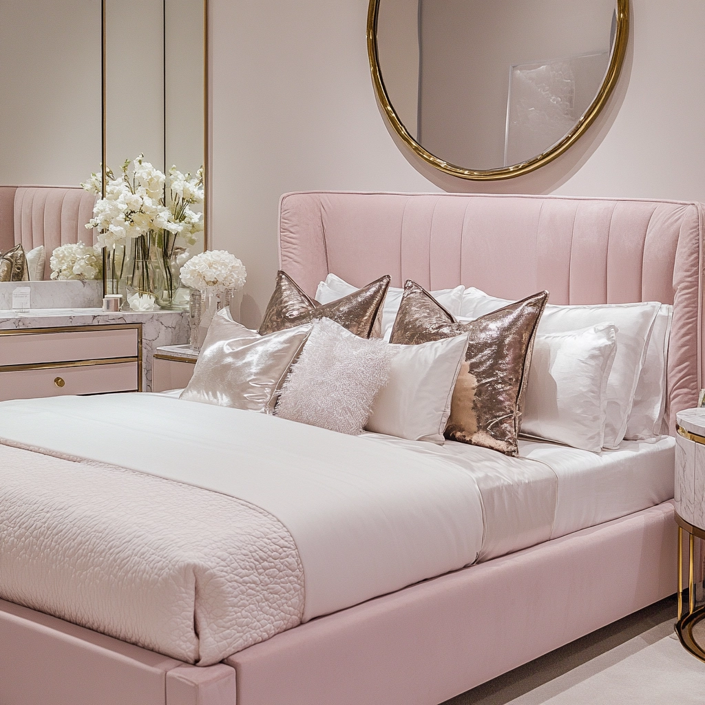 Pink Bedroom Ideas 53