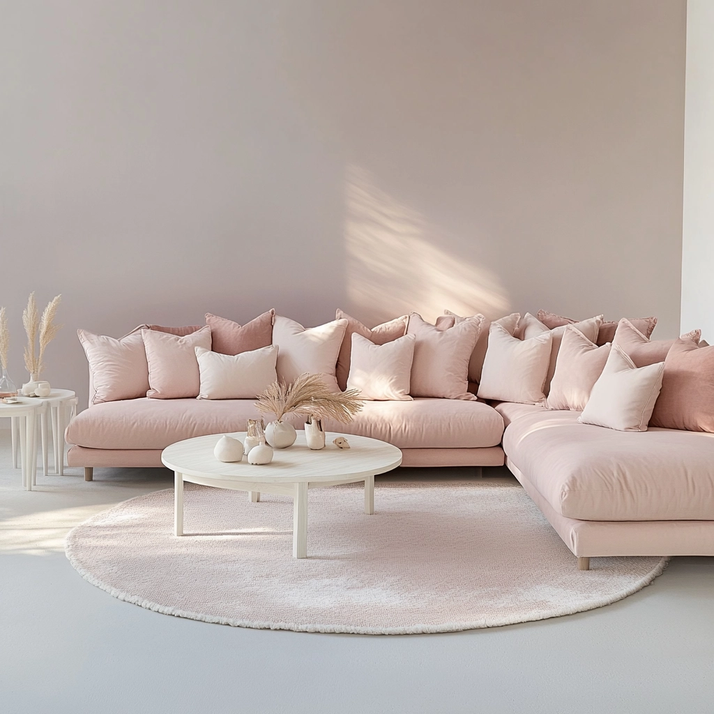 Pink Living Room Ideas 10