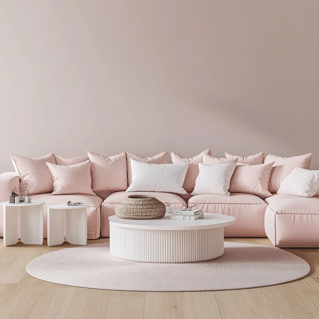 Pink Living Room Ideas 11