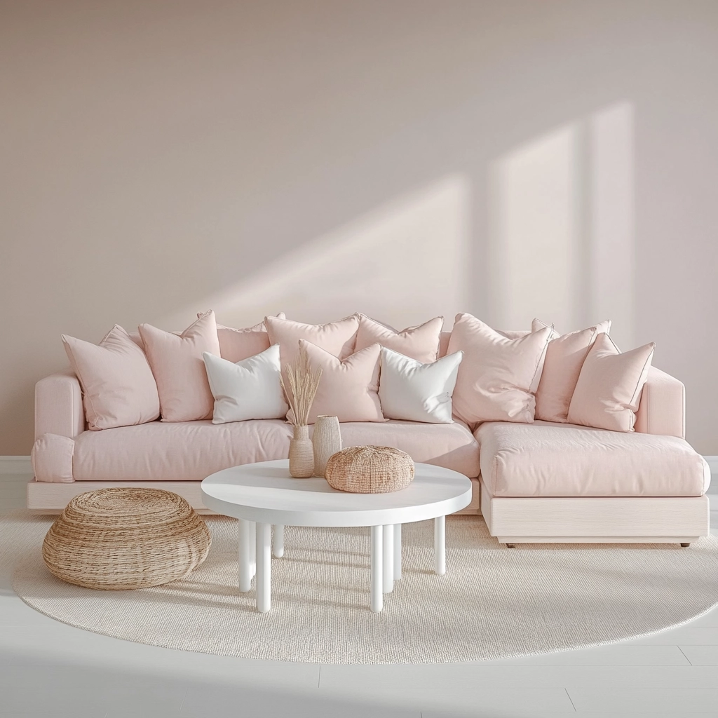 Pink Living Room Ideas 12