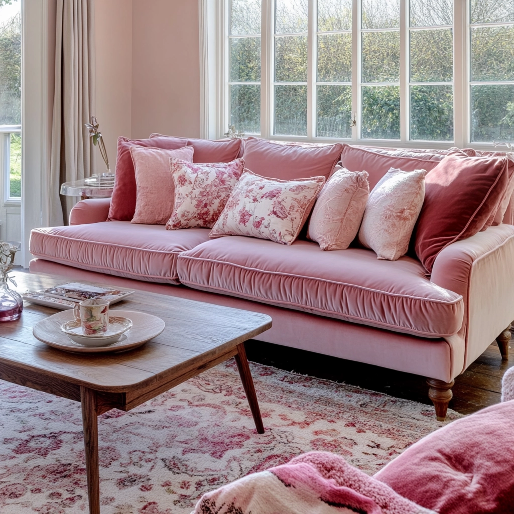 Pink Living Room Ideas 2