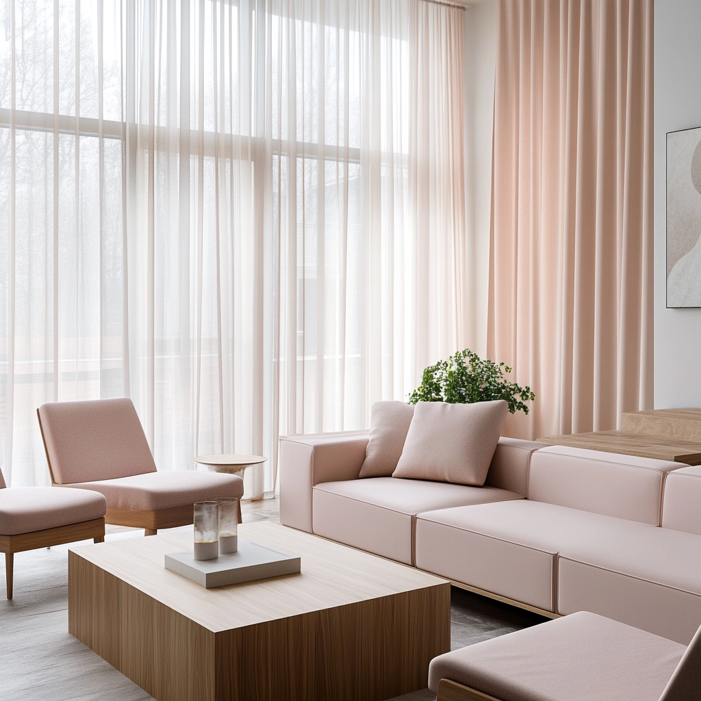 Pink Living Room Ideas 23