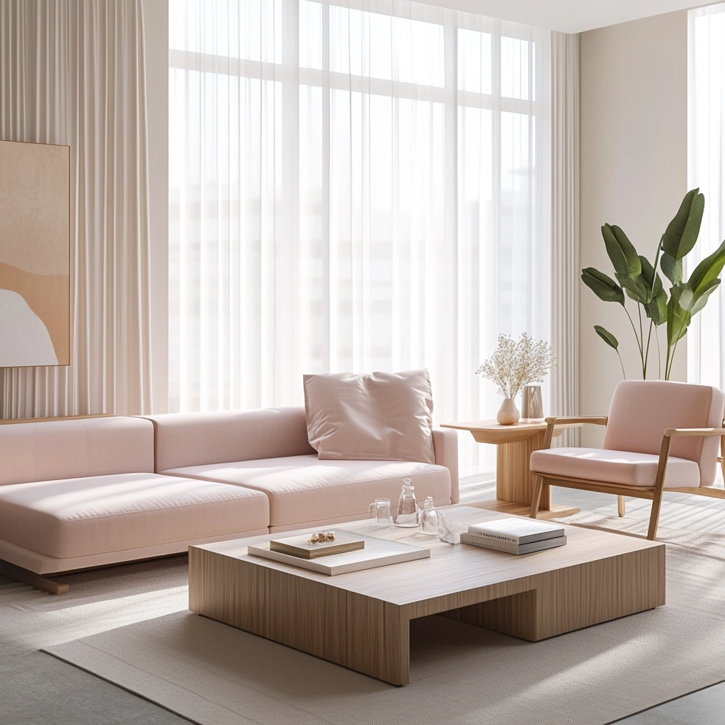 Pink Living Room Ideas 24