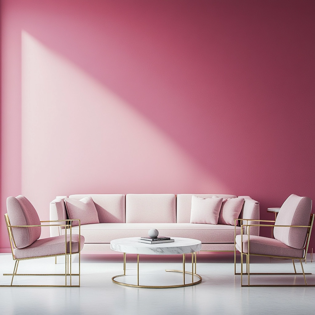 Pink Living Room Ideas 31