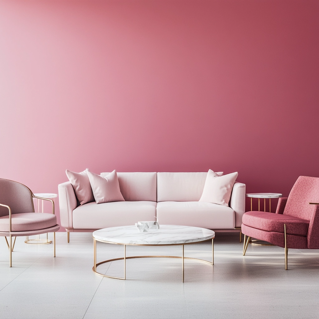 Pink Living Room Ideas 32