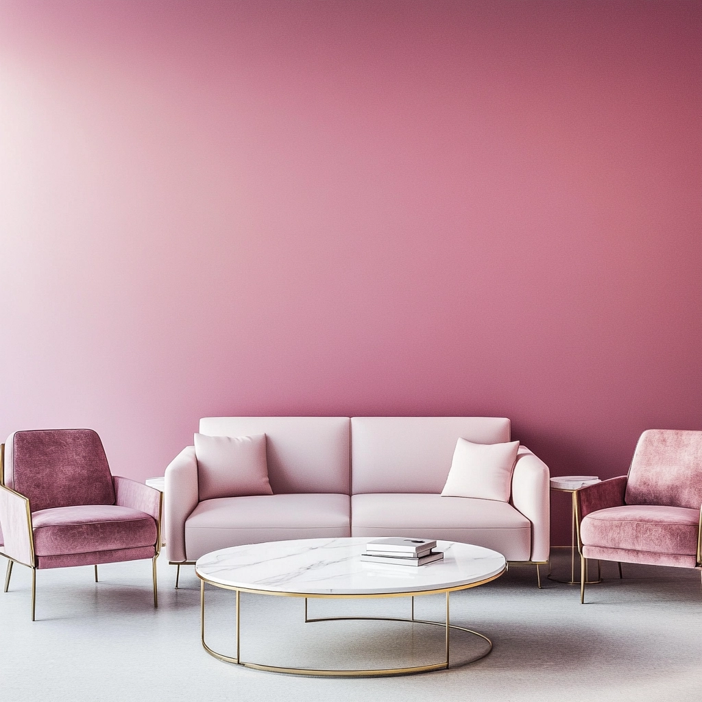 Pink Living Room Ideas 58