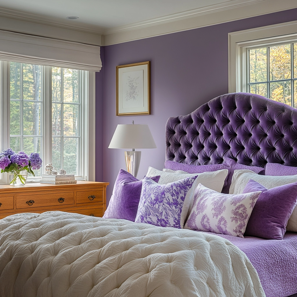 Purple Bedroom Ideas 33