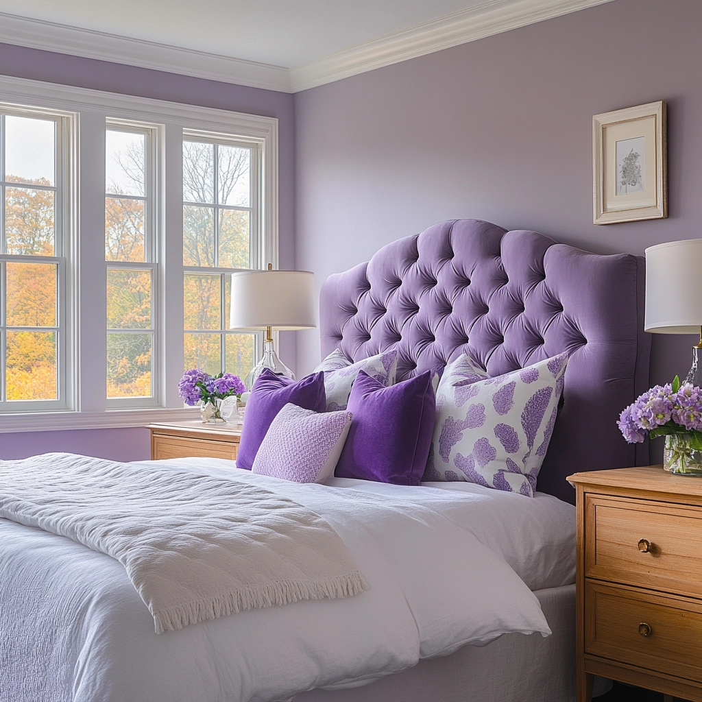 Purple Bedroom Ideas 34