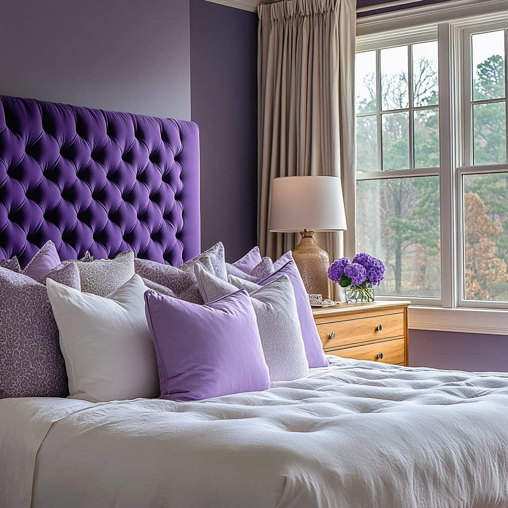 Purple Bedroom Ideas 36