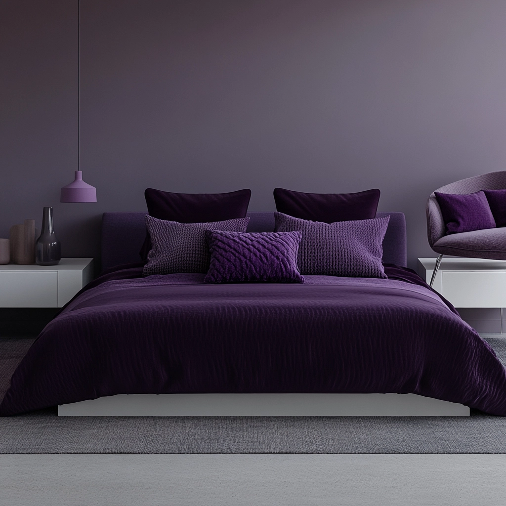 Purple Bedroom Ideas 39