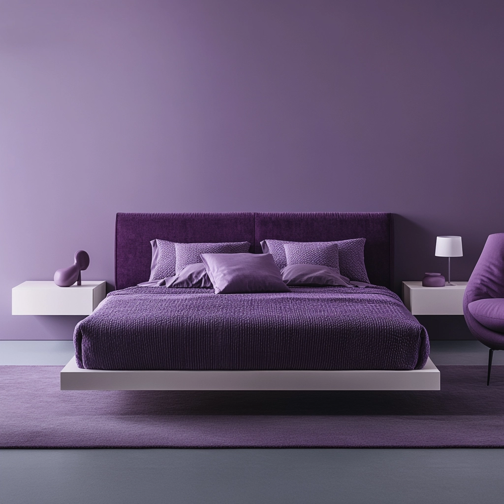 Purple Bedroom Ideas 40
