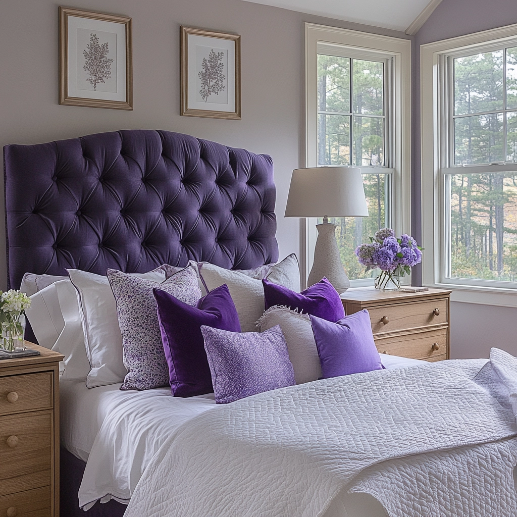 Purple Bedroom Ideas 45