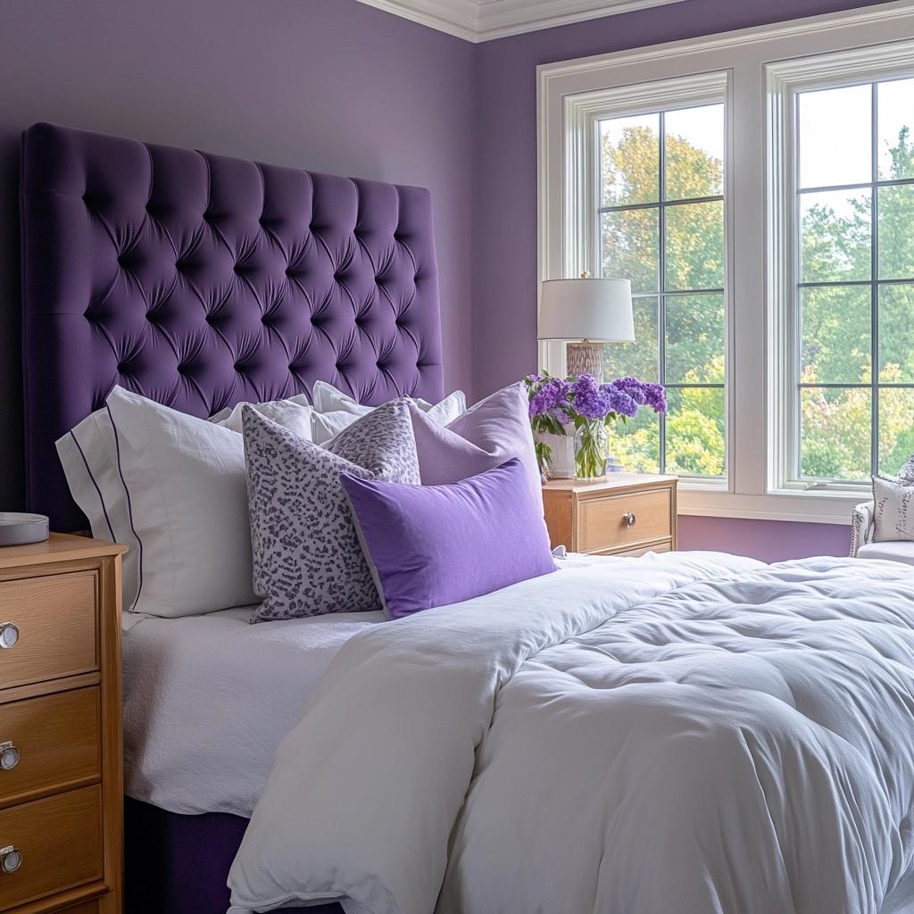 Purple Bedroom Ideas 47