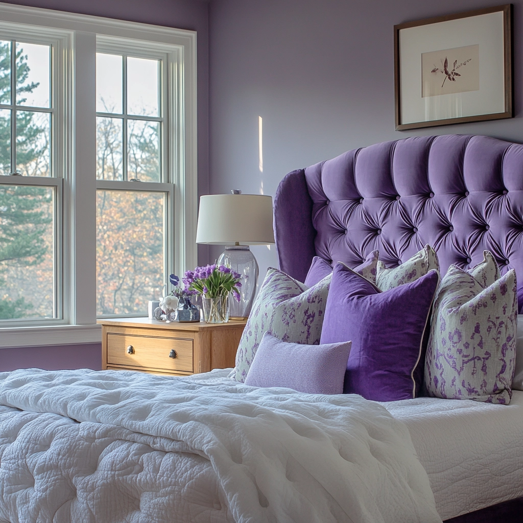 Purple Bedroom Ideas 57