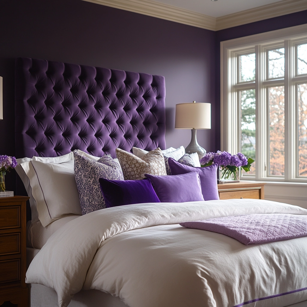 Purple Bedroom Ideas 58