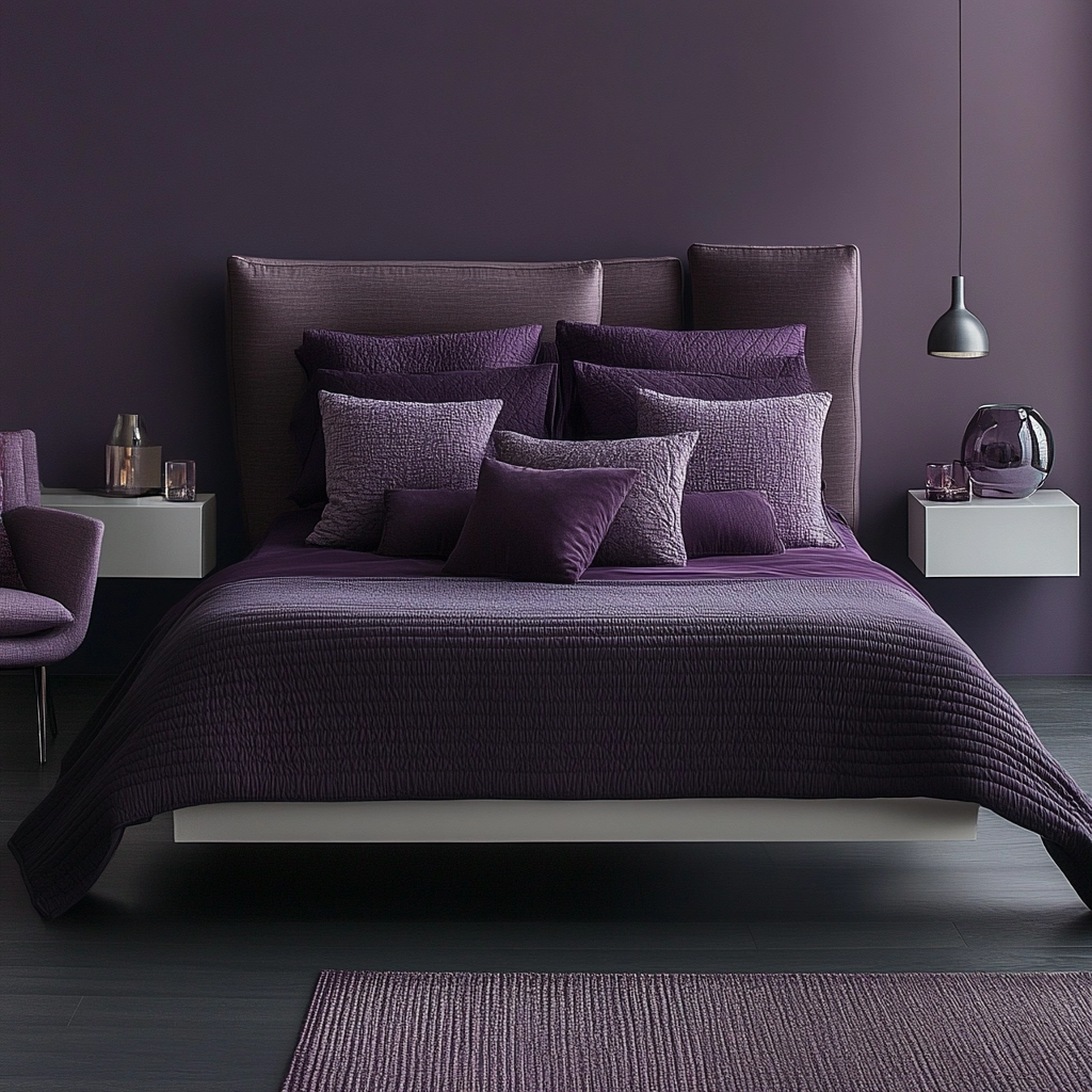 Purple Bedroom Ideas 61